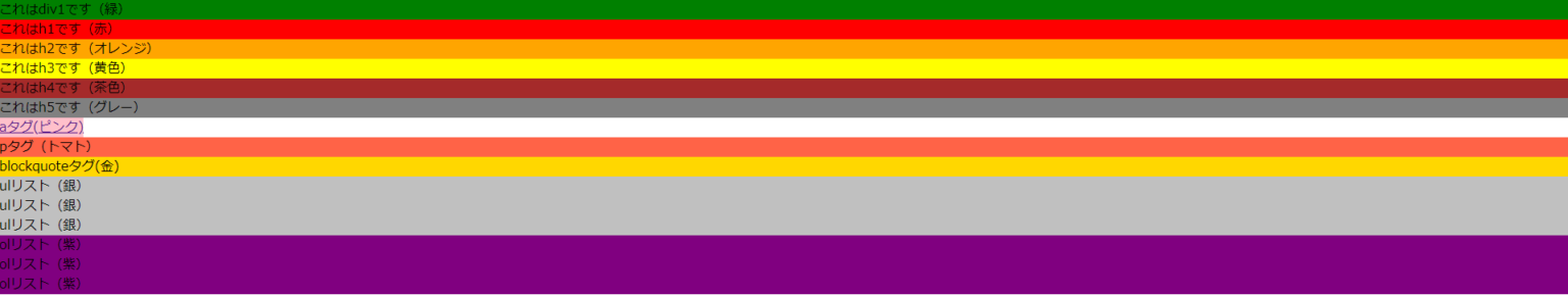 User Agent Stylesheet 上書き